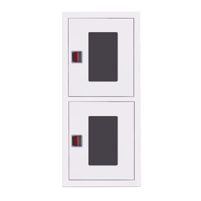 Шкаф пожарный ШПК 320-21 ВОБ встроенный, открытый, белый